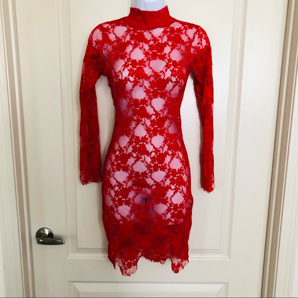 Lace Lingerie Dress